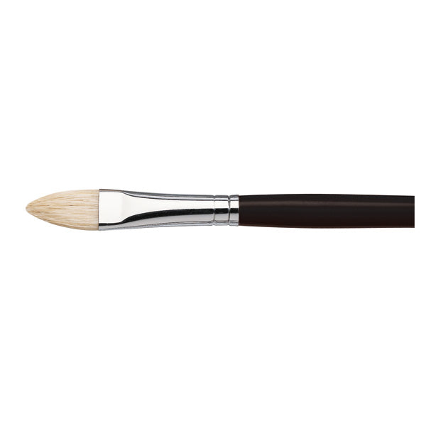 Azanta - Black Filbert No. 6 Long Handle