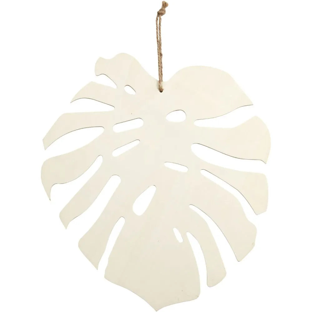 Leaf, H: 35 cm, W: 34 cm, 1 pc, plywood