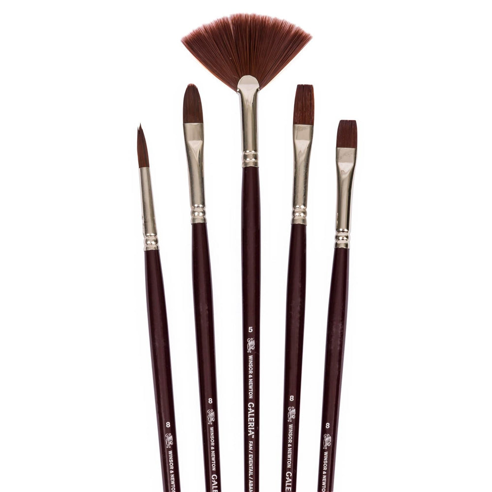 Galeria Long handle brush set 5pk