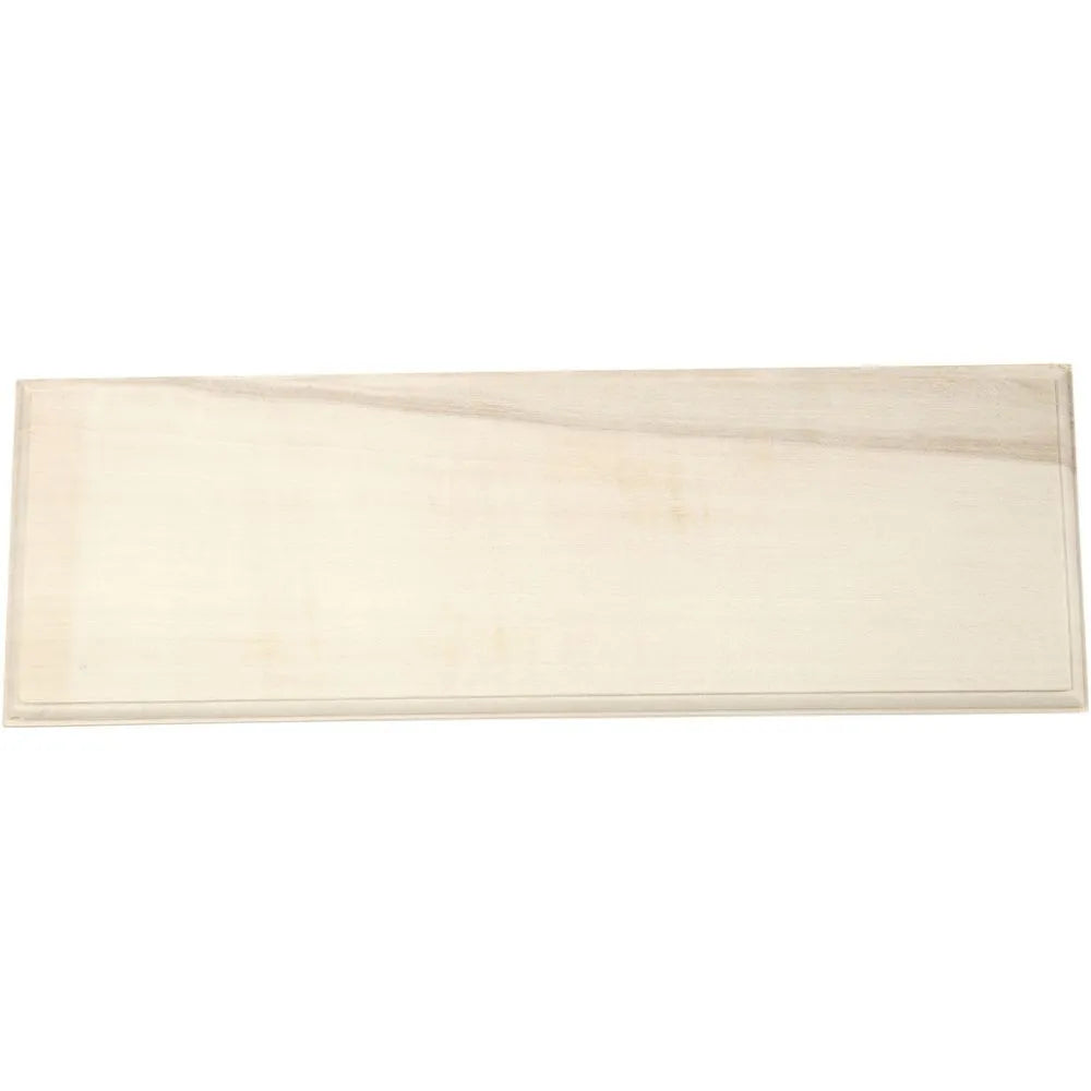 Sign, Size 10X30 Cm, Thickness 1 Cm, 1 Pc, Poplar