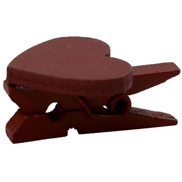 Creativ Heart Peg 10 pack Red