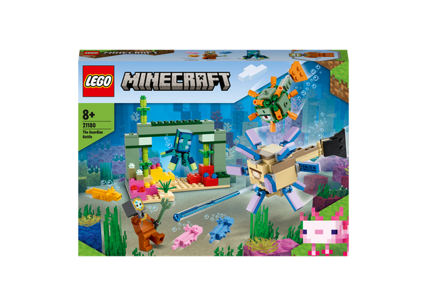 Lego Minecraft - The Guardian Battle