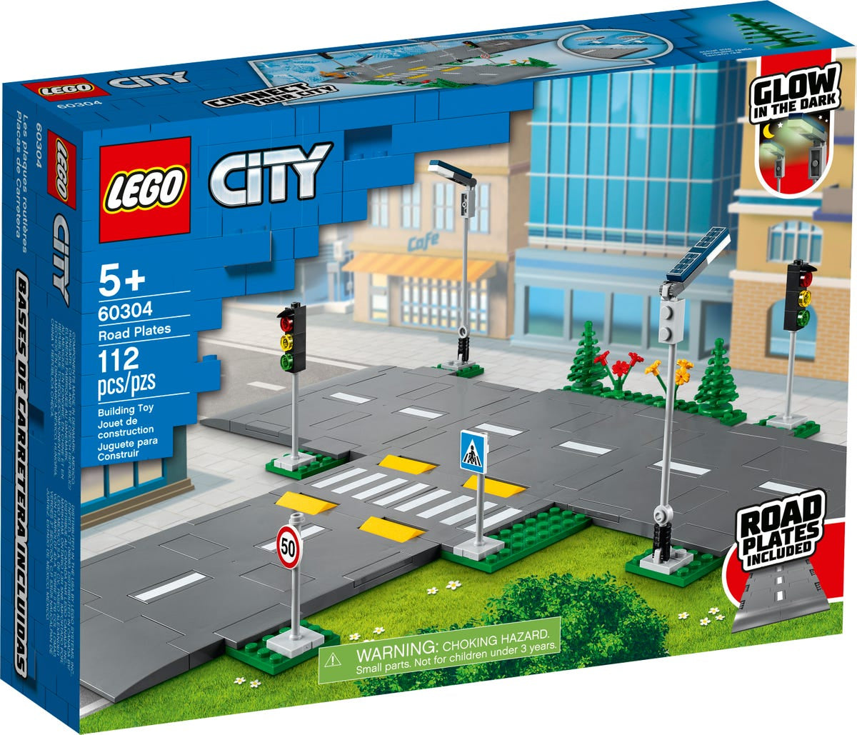 Lego City Road Plates