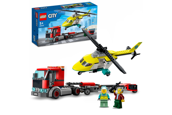 Lego City Rescue Helicopter Transport