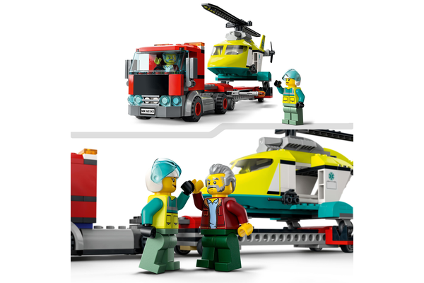 Lego City Rescue Helicopter Transport