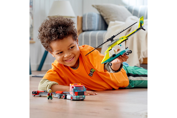 Lego City Rescue Helicopter Transport