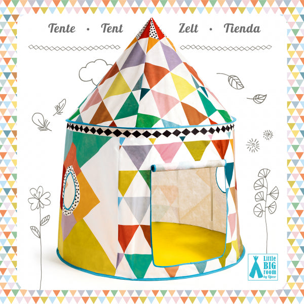 Djeco Play Tent Cabane Tinou For Kids