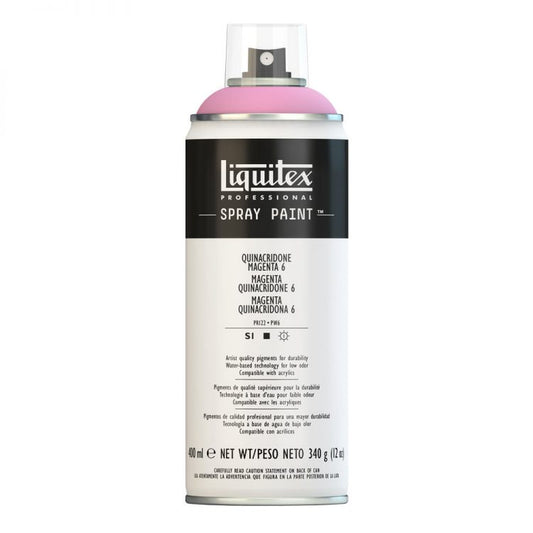 Liquitex Spray Paint - Quinacridone Magenta 6