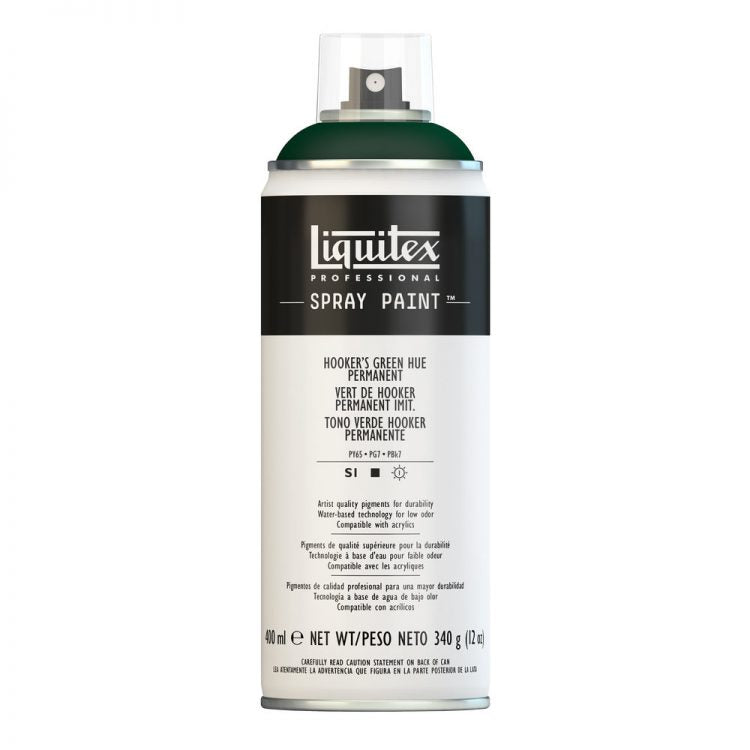 Liquitex Spray Paint - Hooker’S Green Hue Permanent