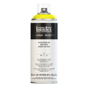 Liquitex Spray Paint - Azo Yellow Medium