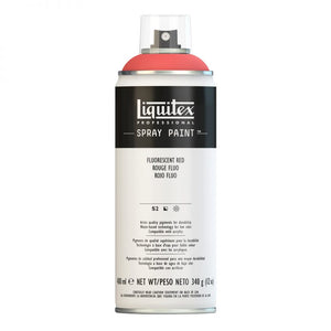 Liquitex Spray Paint -Fluorescent Red