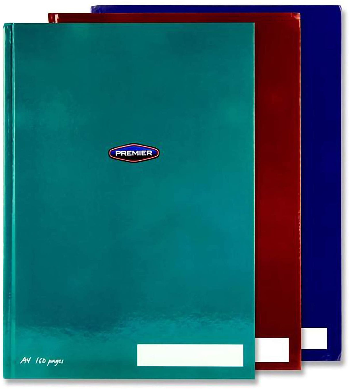 A4 160pg Hardcover N/Bk(3)