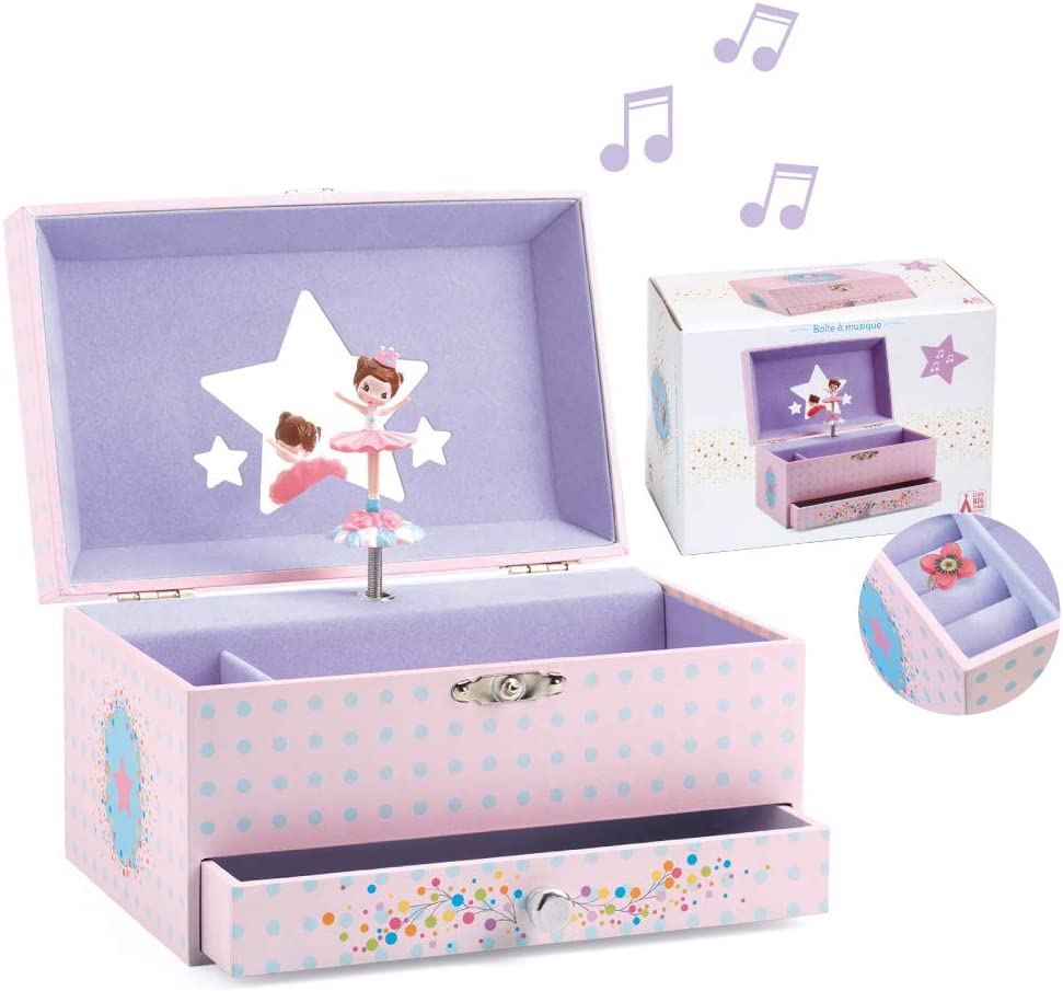 Djeco Musical Jewellery Box The Ballerinas Tune