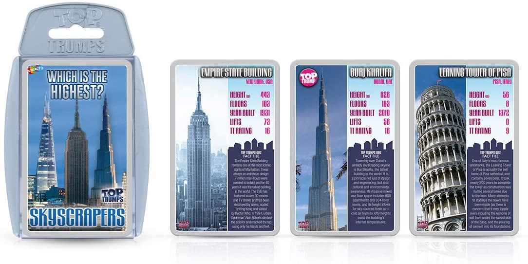 Top Trumps Skyscrapers