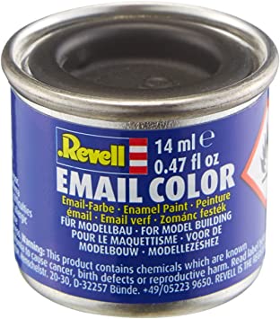 Revell 06 Tar Black Matt Enamel Paint 14ml
