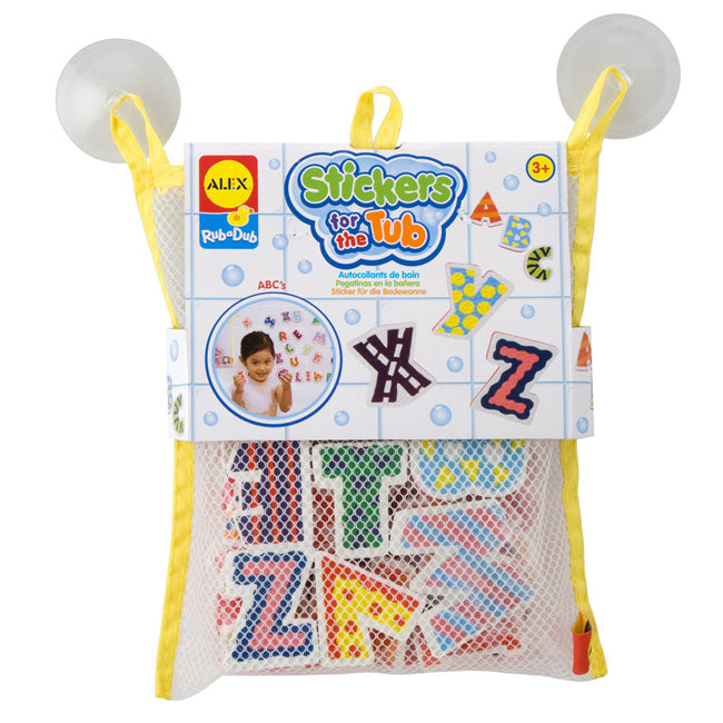 ALEX TOYS- BATH STICKERS -ABC