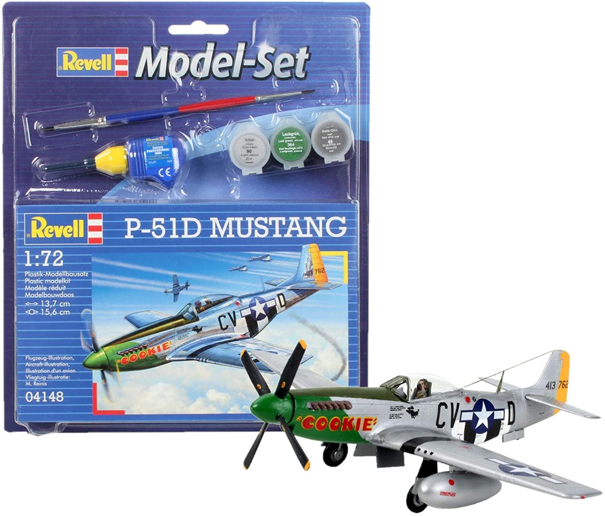 Revell Model Gift Set P51D Mustang