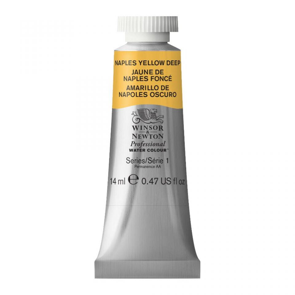 Naples Yellow Deep 14ml - S1 Professional Watercolour