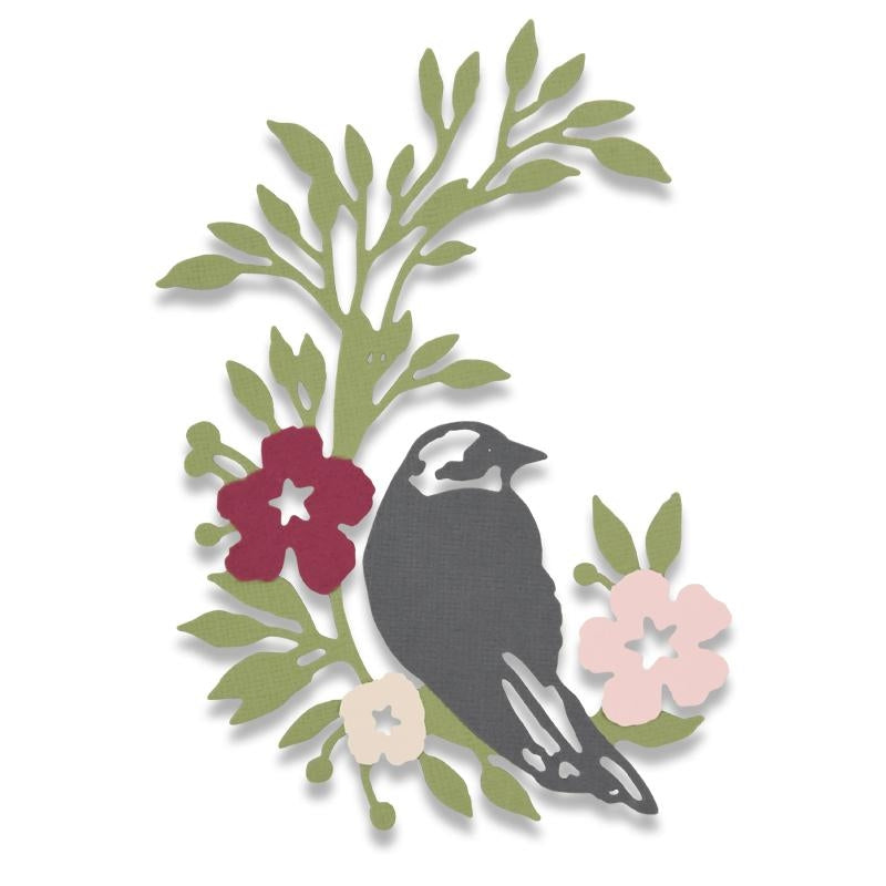 Sizzix Thinlits Die-Songbird by Debi Potter