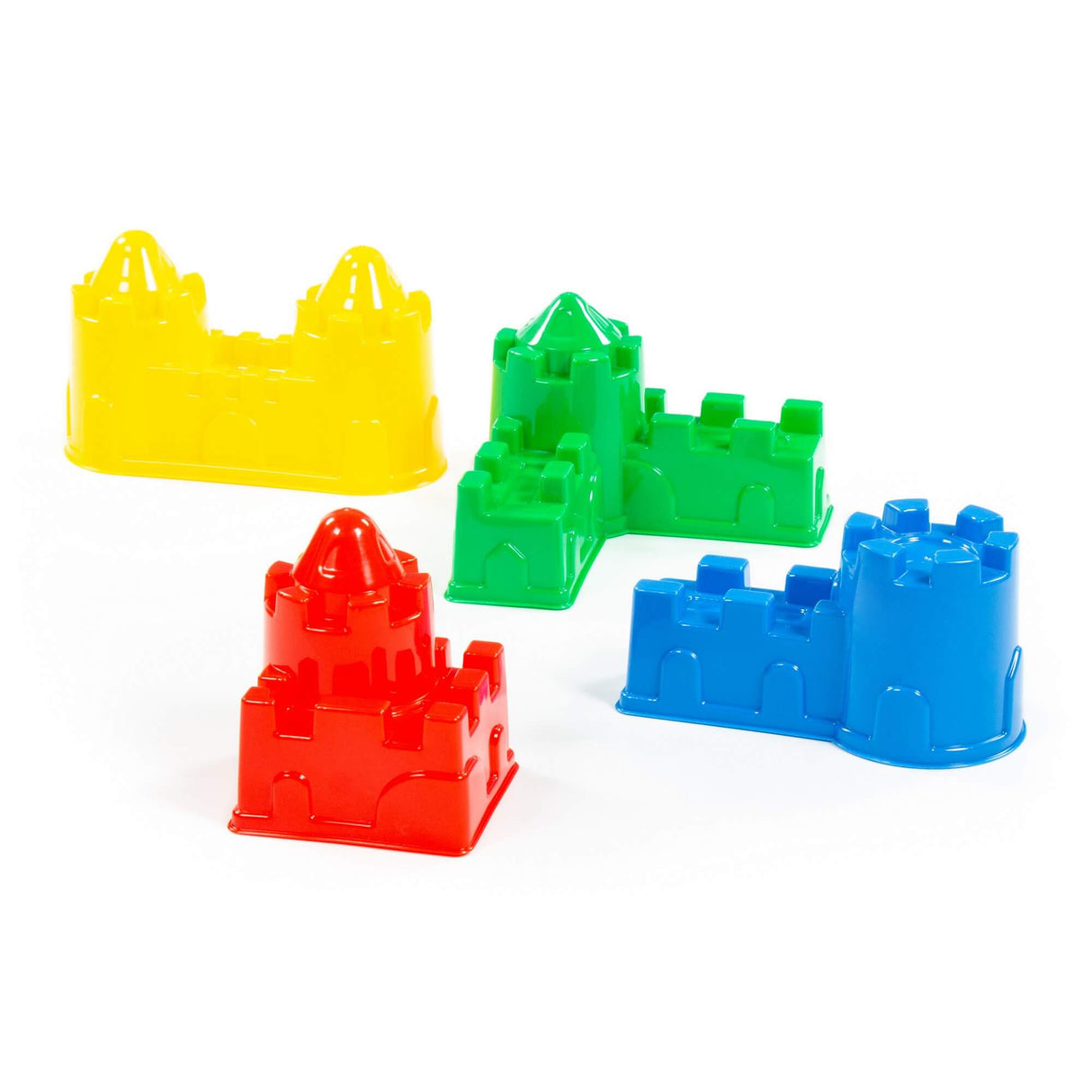 Castle sand shapes, 4 pcs