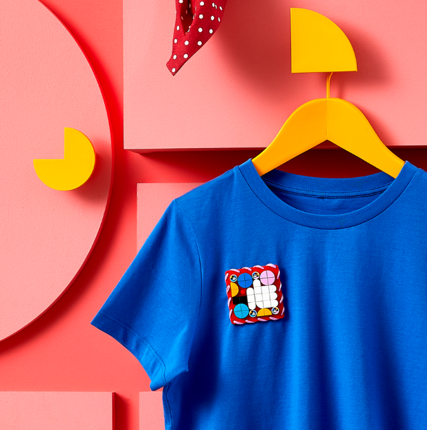 Lego Dots - Mickey Mouse and Minnie Mouse Stitch on Patch