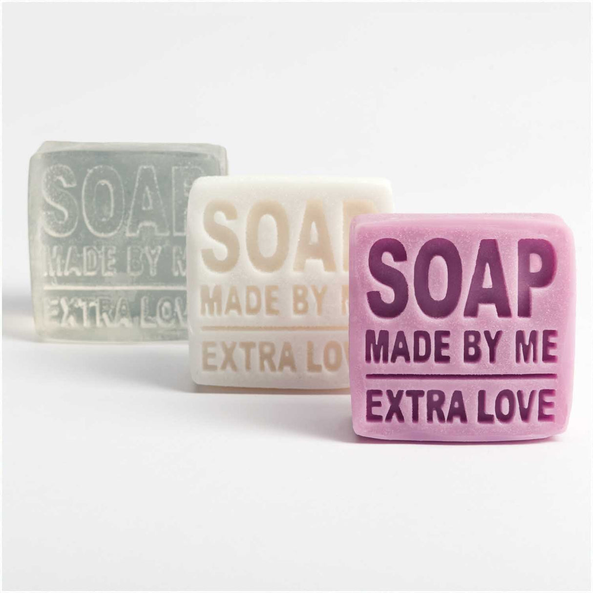 Made by Me soap embossing mold square