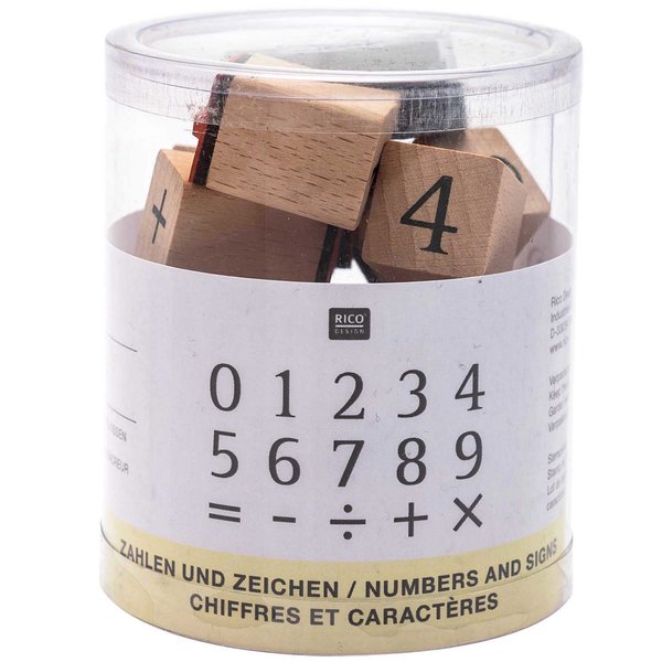 Stamp Set - Numbers And Signs