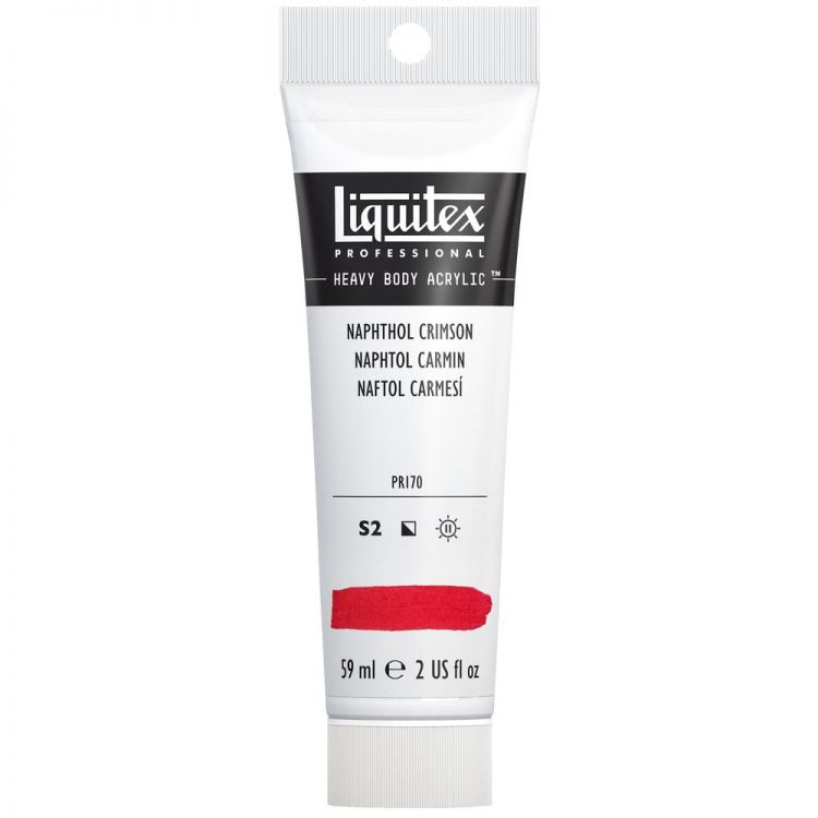 Liquitex - Heavy Body - 59ml Napthol Crimson