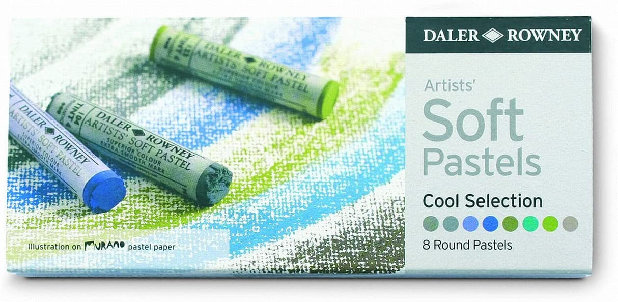SOFT PASTEL SET - 8 COOL