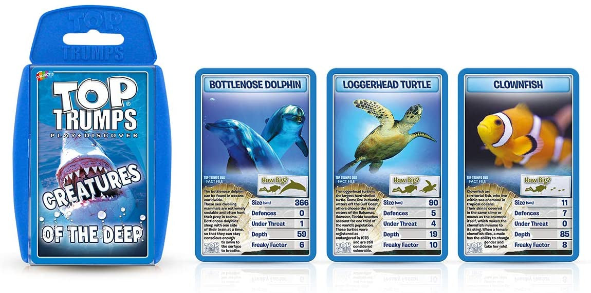 Top Trumps Creatures of the deep