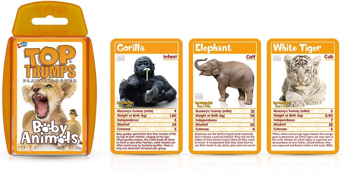 Top Trumps Baby Animals