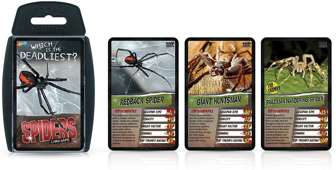 Top Trumps Spiders