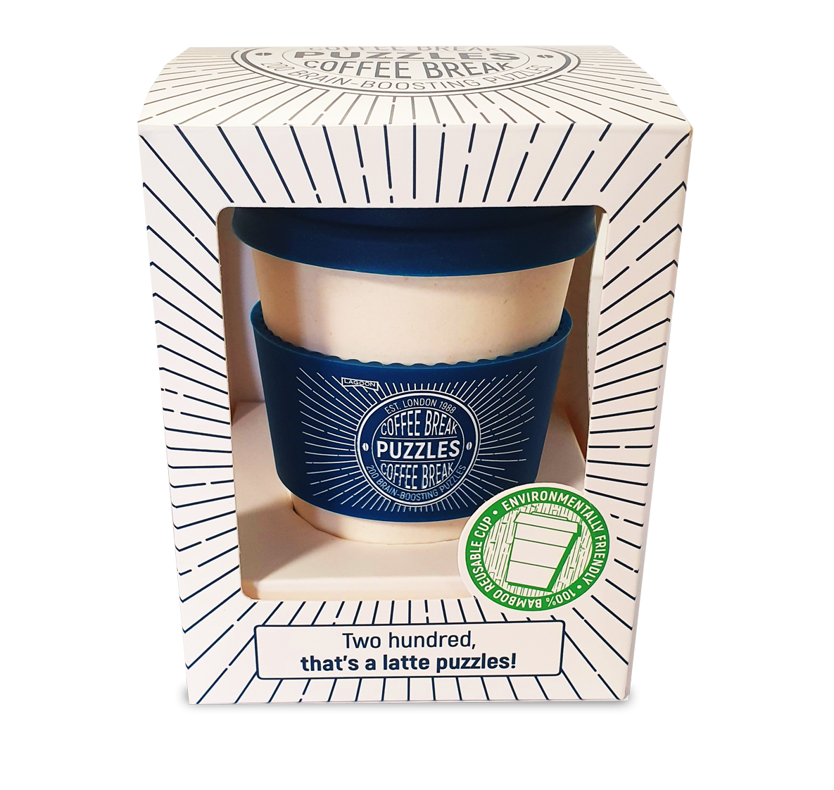 Coffee Break Puzzle Cards with Coffee Cup