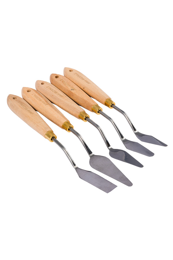 Palette Knives Steel 5 Assorted