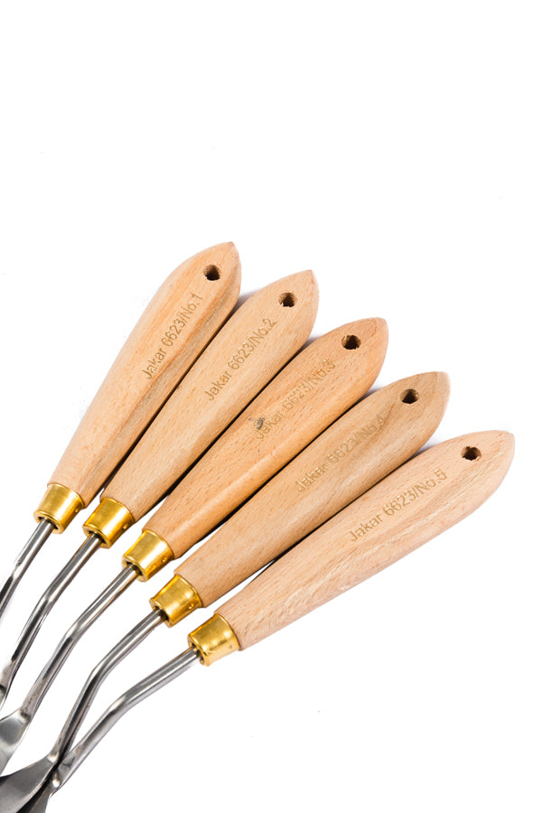 Palette Knives Steel 5 Assorted