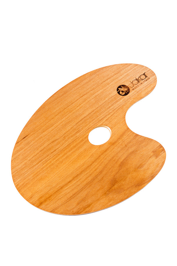 Palette Kidney Shaped With Thumb Hole 35X24Cm