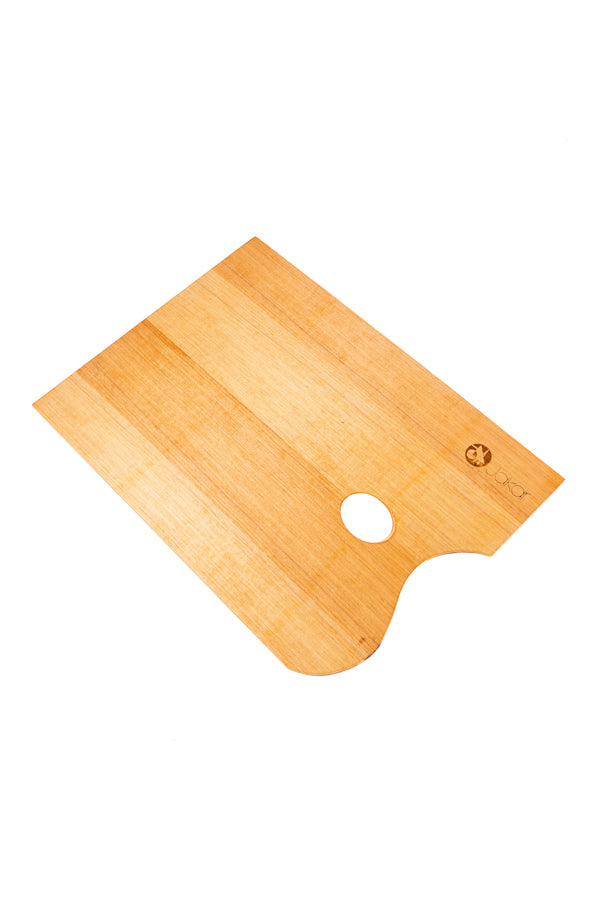 Palette Flat Rectangular With Thumb Hole 35X24Cm