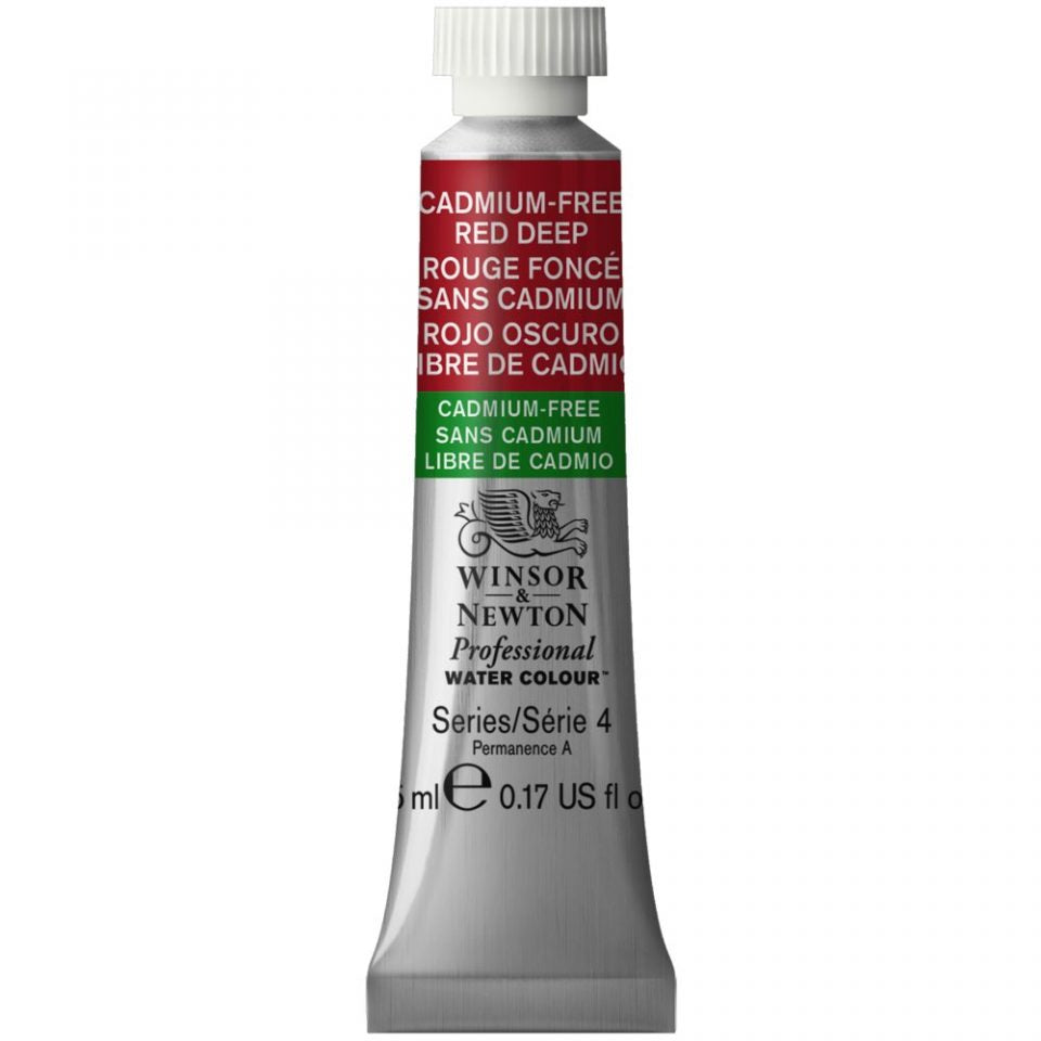 Cadmium FREE Red Deep 5ml - S4 Professional Watercolour