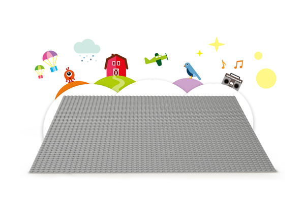 Lego Grey Baseplate