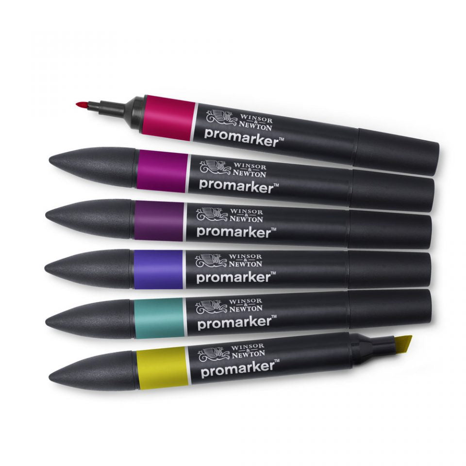Winsor & Newton Promarker Brush 6 Rich Tones