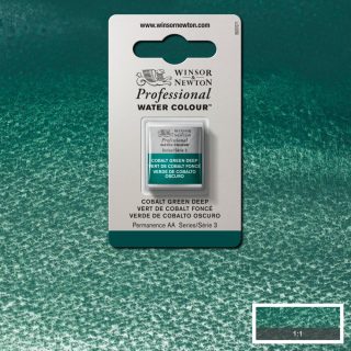 Professional Watercolour Series 3 Whole Pan - Cobalt Green Deep