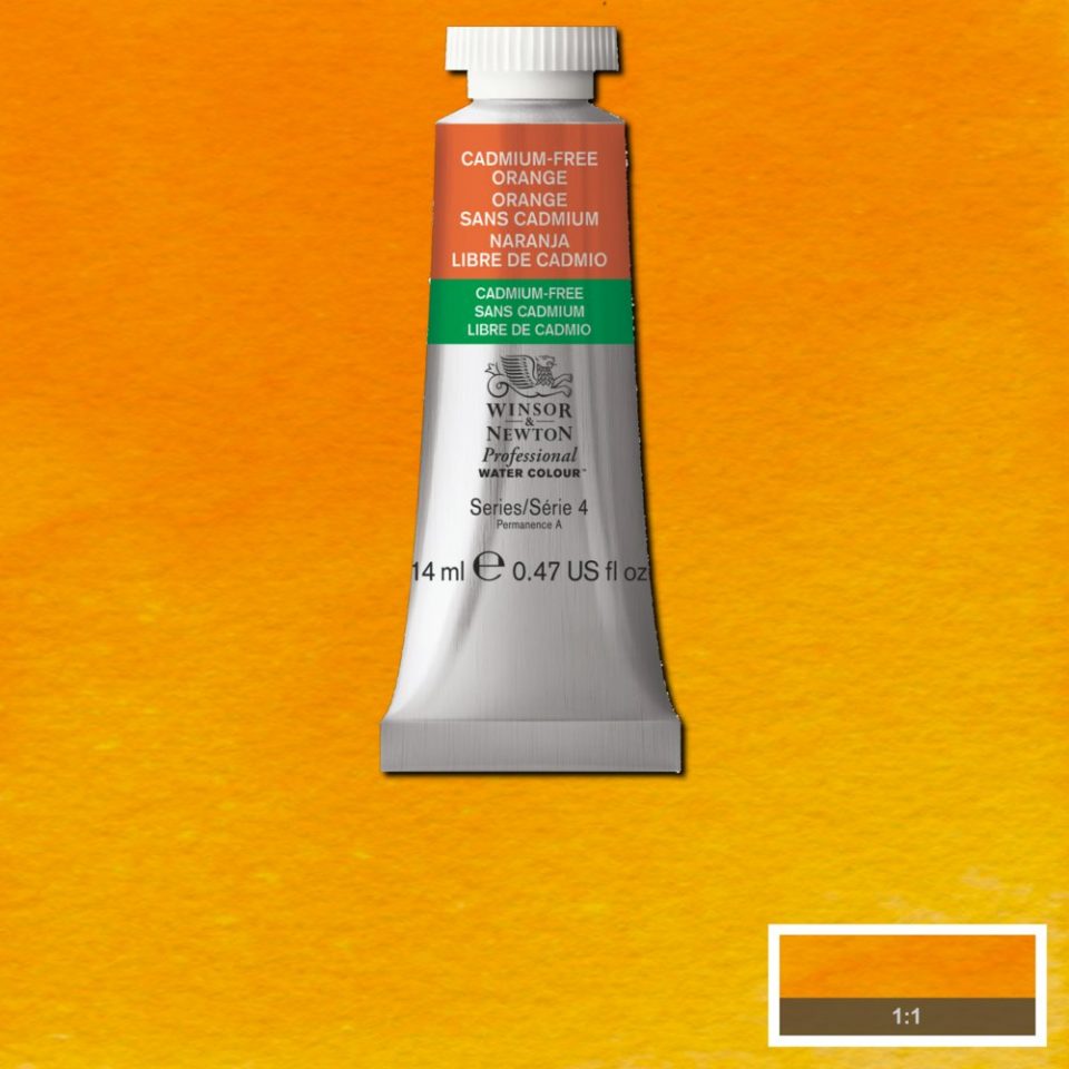 Cadmium FREE Orange 14ml - S4 Professional Watercolour