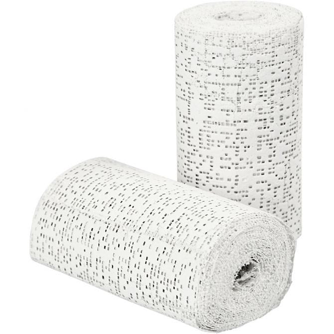 Plaster Bandage, L: 2,7 m, W: 10 cm, 2 roll/ 1 pack