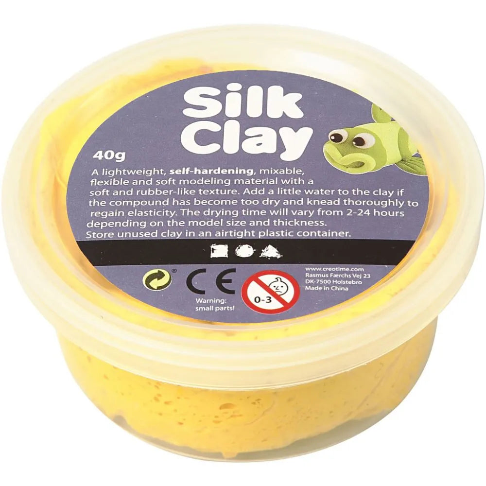 Silk Clay®, 40 g, yellow