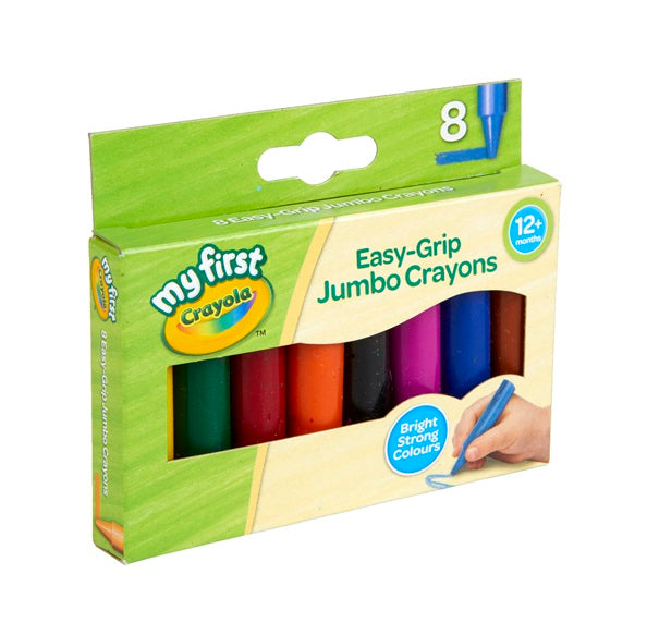 8 My First Crayola Jumbo Crayons
