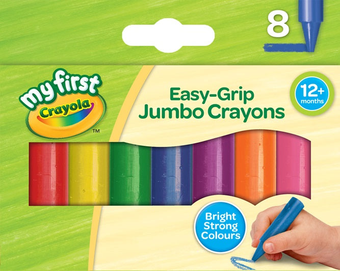 8 My First Crayola Jumbo Crayons