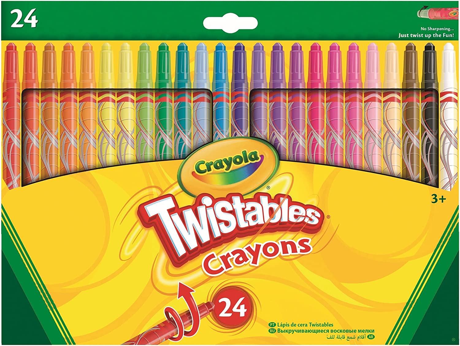 Crayola Oil Pastels 24 Asst Colors 24pc