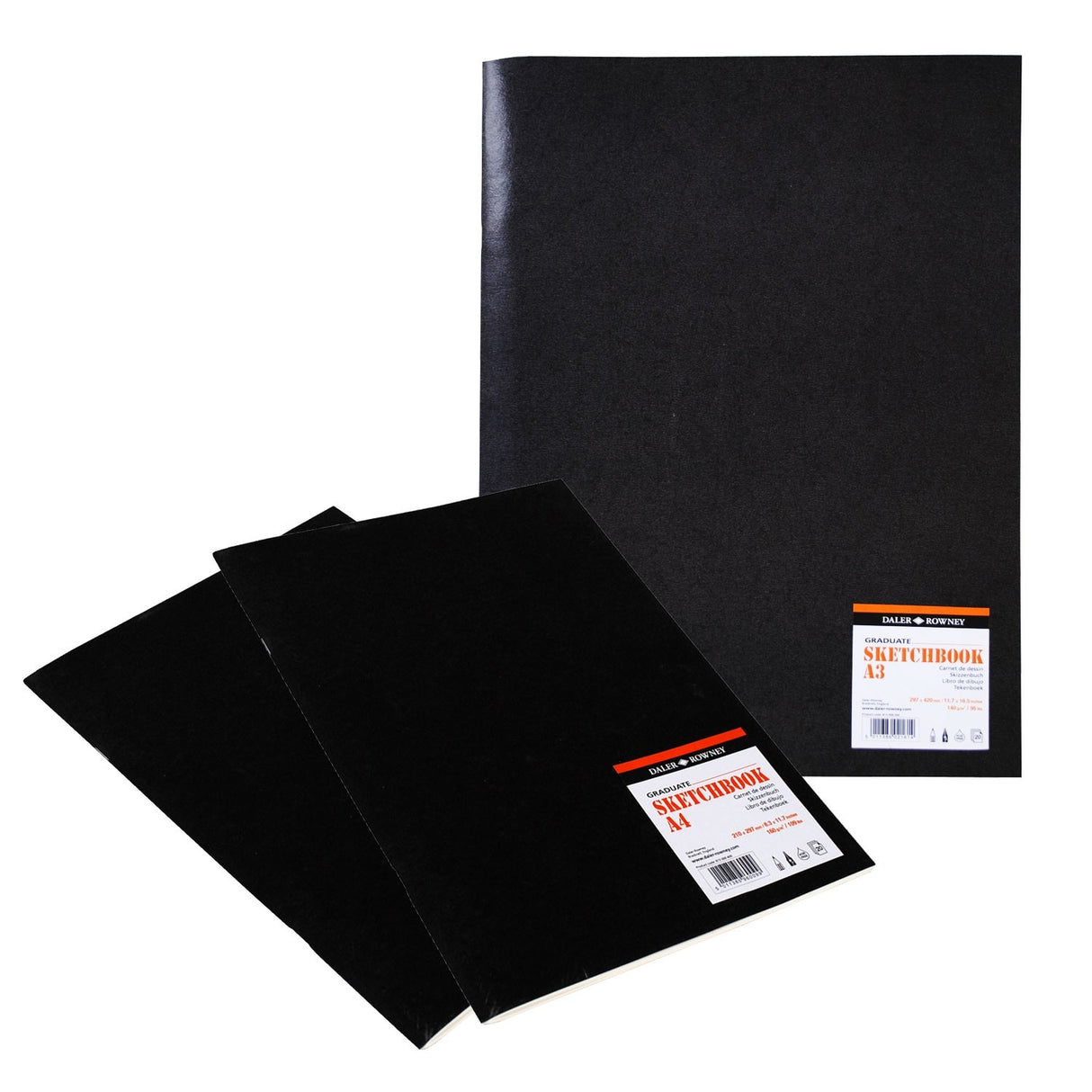 GRADUATE STAPLED MATT SOFT COVER A5 140G 20SH