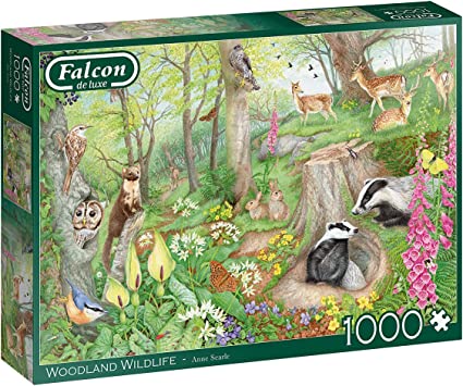 1000pc Woodland Wildlife