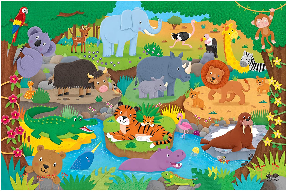 Galt Giant Floor Puzzle - Alphabet Animals